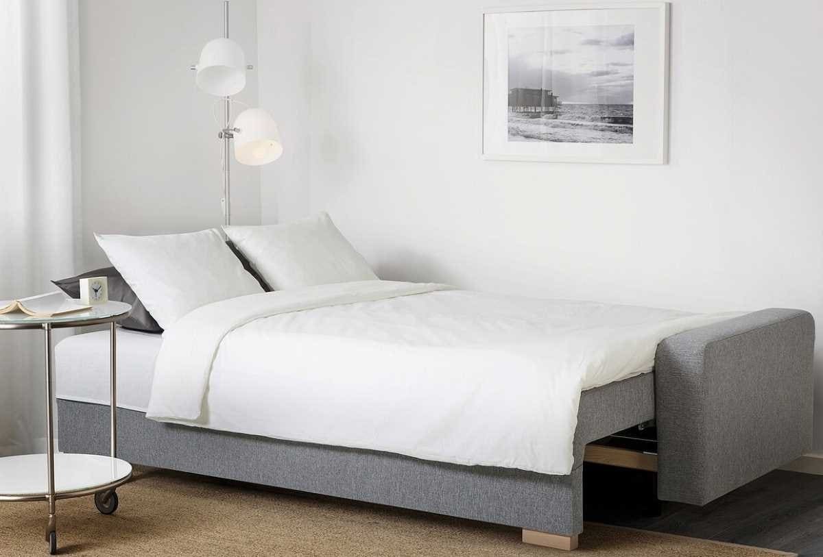 GRÄLVIKEN Sofá cama 3 plazas, gris de Ikea