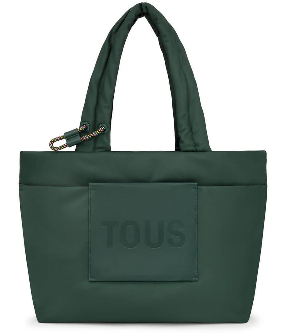 Bolso capazo grande verde Tous Marina