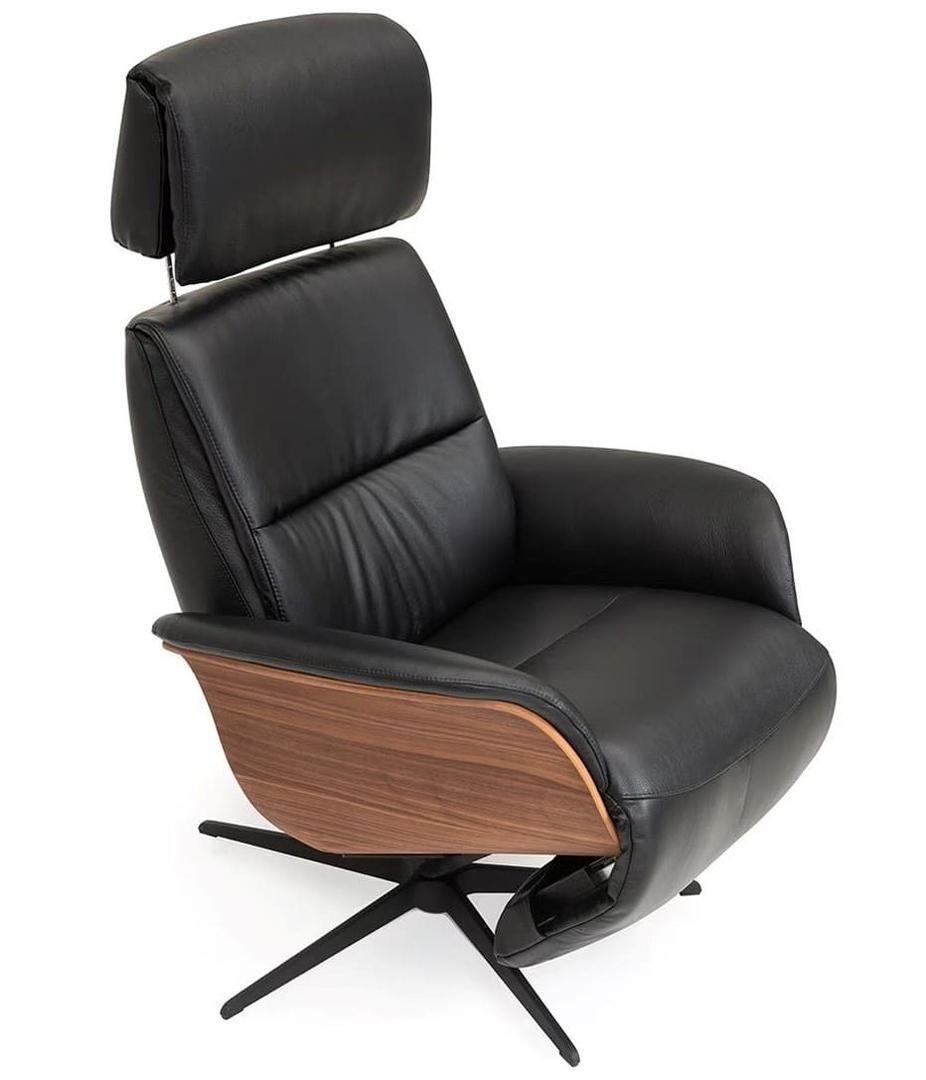 Sillón relax eléctrico de piel semi anilina Ford