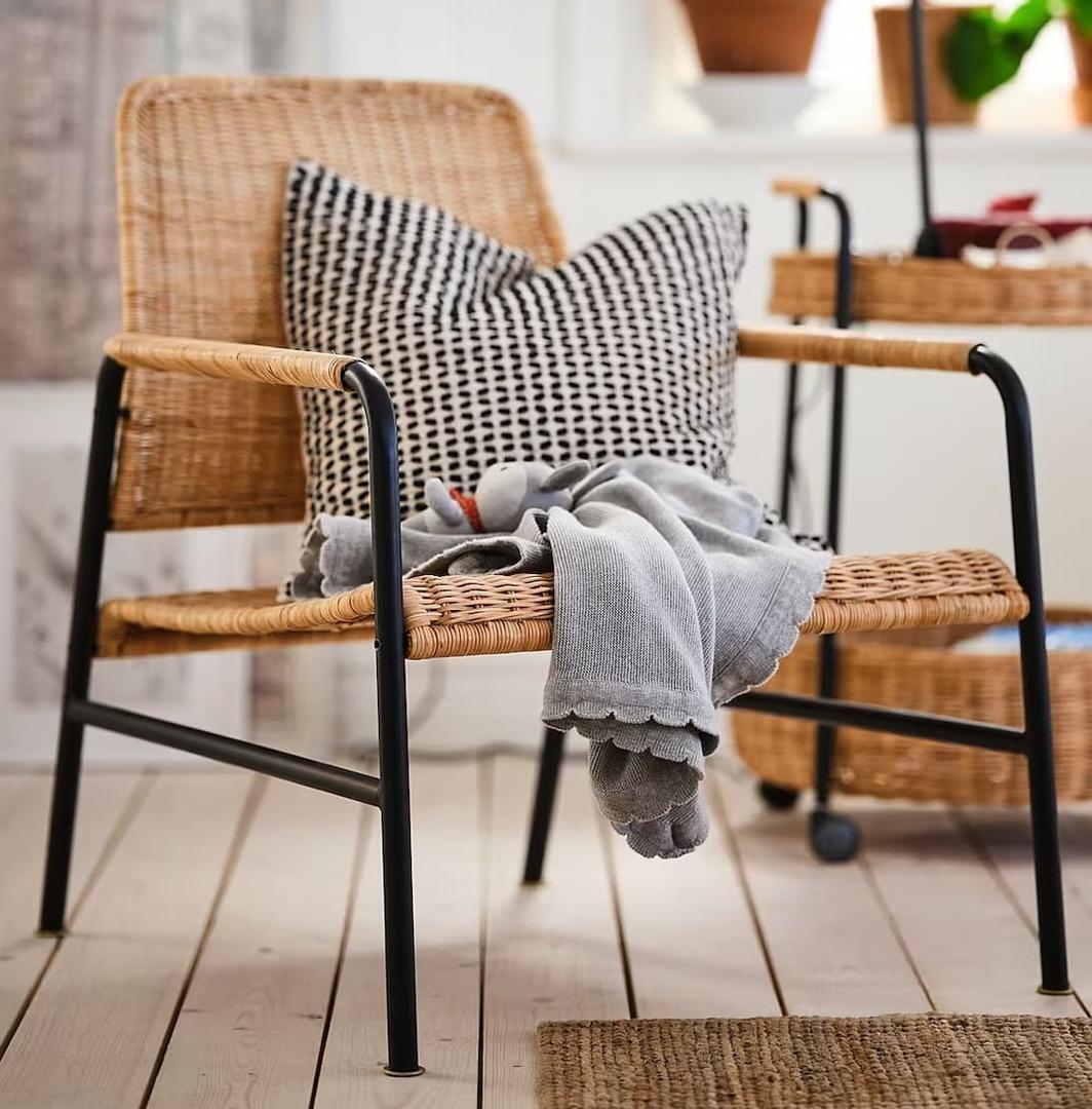 Sillón de ratán ULRIKSBERG de Ikea