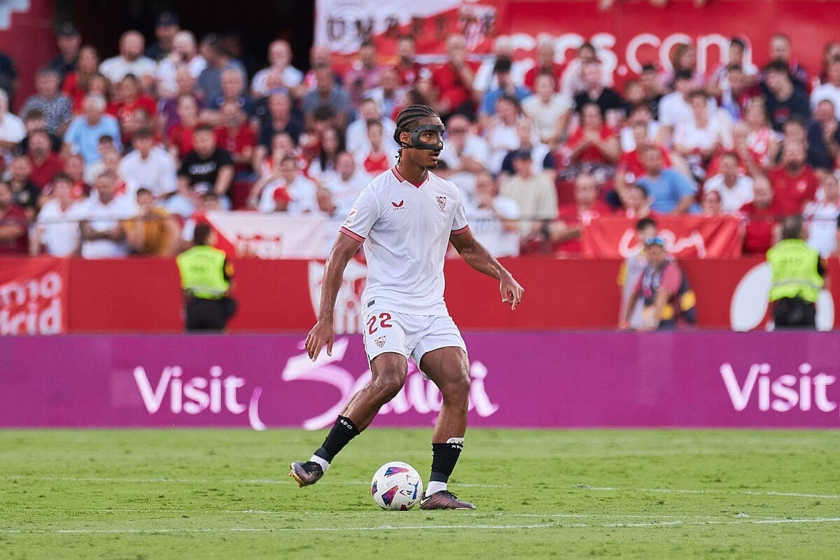 Badé en el Sevilla FC - UD Almería | Salvador López Medina para El MIRA