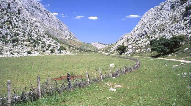 La sierra de Grazalema en Cádiz