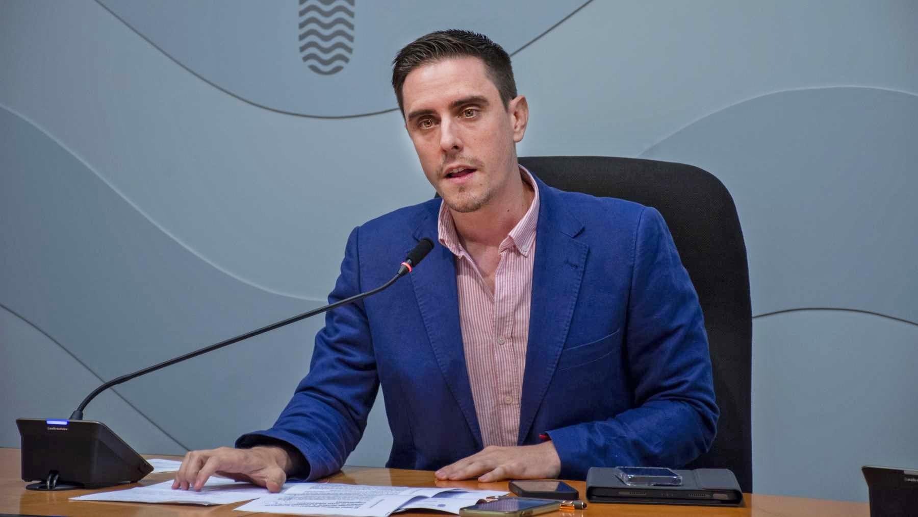 Rueda de prensa Jaime Espinar - Noelia Herrera para El MIRA