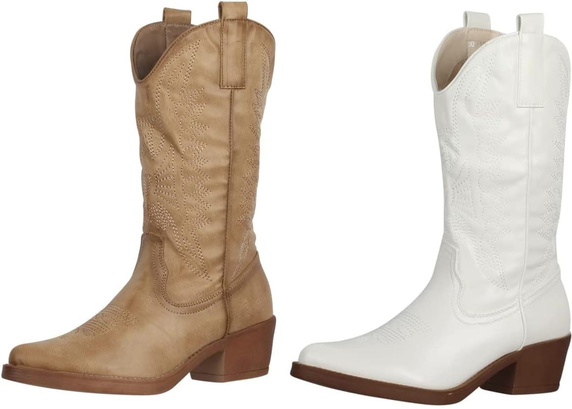 Botas de cowboy de la firma Elara en Amazon