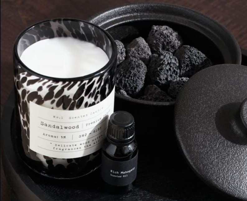 Ambientador con piedra de lava de H&M Home