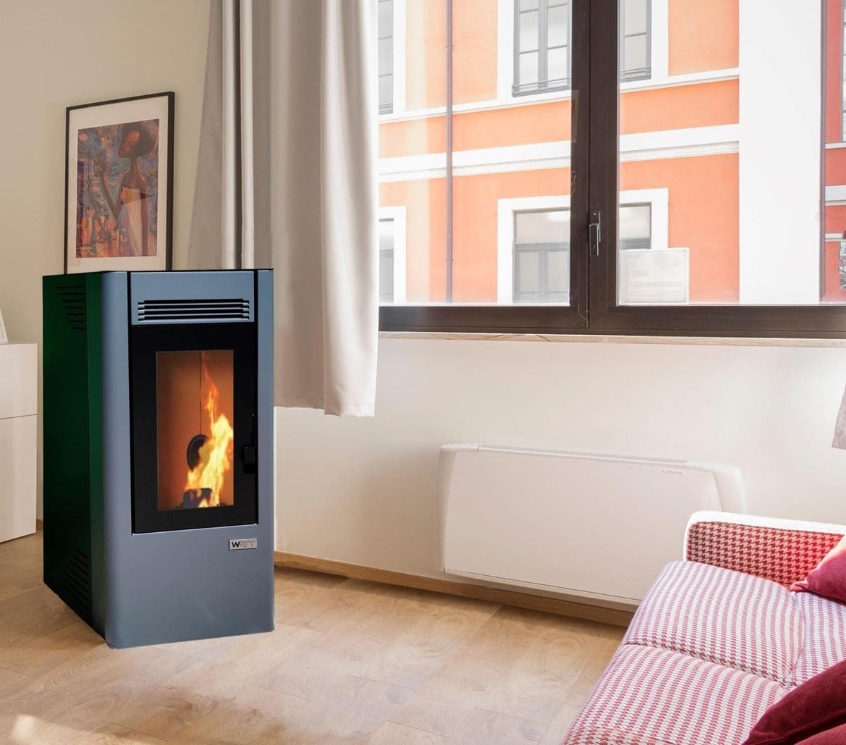 Estufa de pellet ALHAMBRA