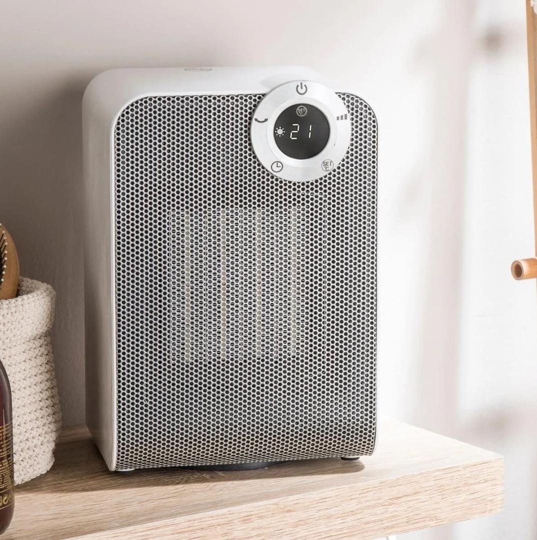 Calefactor cerámico equation Class rojo de Leroy Merlin