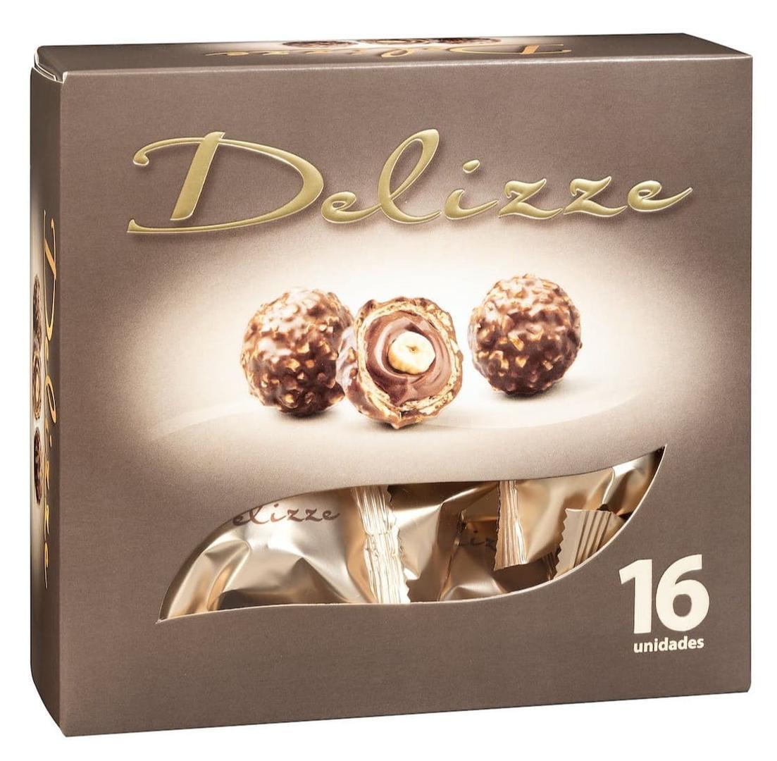 Bombones delicias de avellana Delizze Hacendado