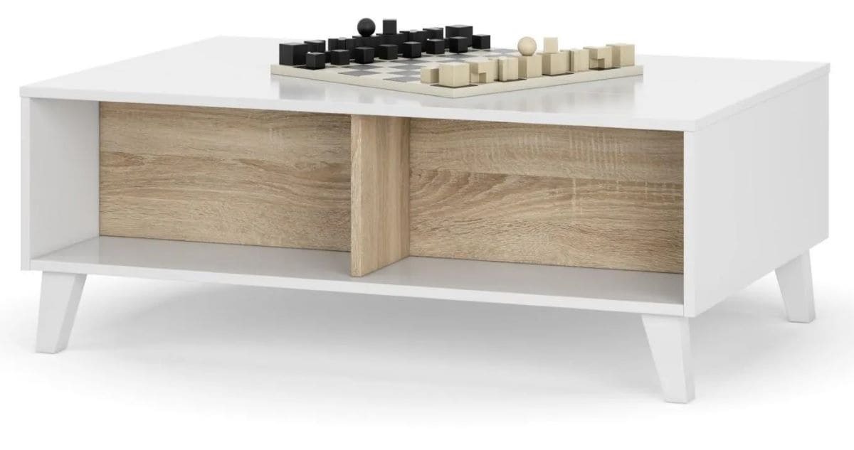 Mesa de centro elevable Zaiken