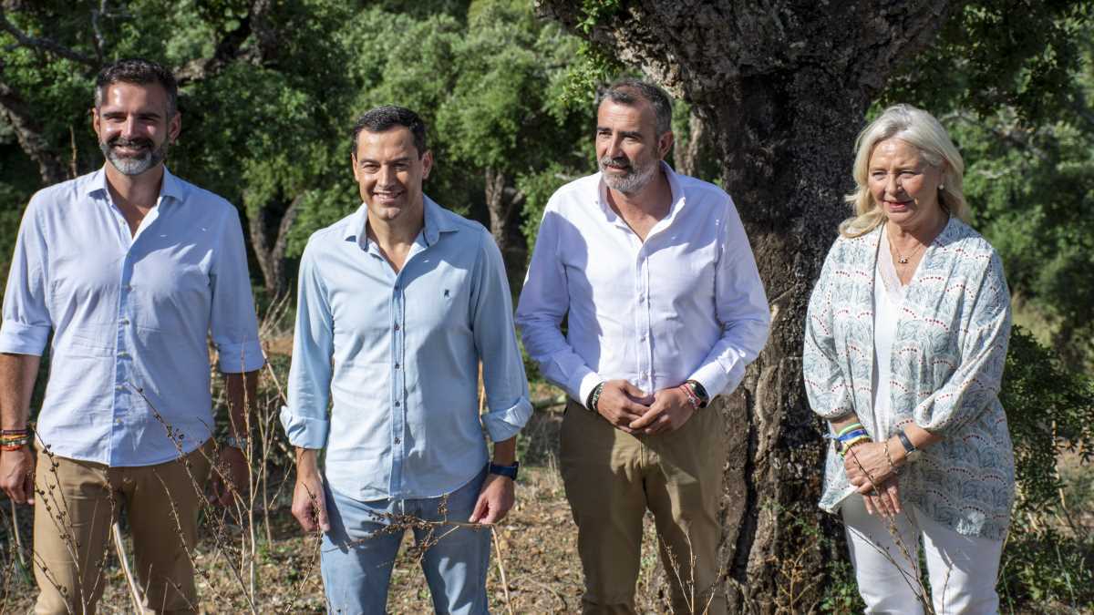 Juanma Moreno en Alcalá de los Gazules | Foto: Noelia Herrera (Jonocla) para El MIRA