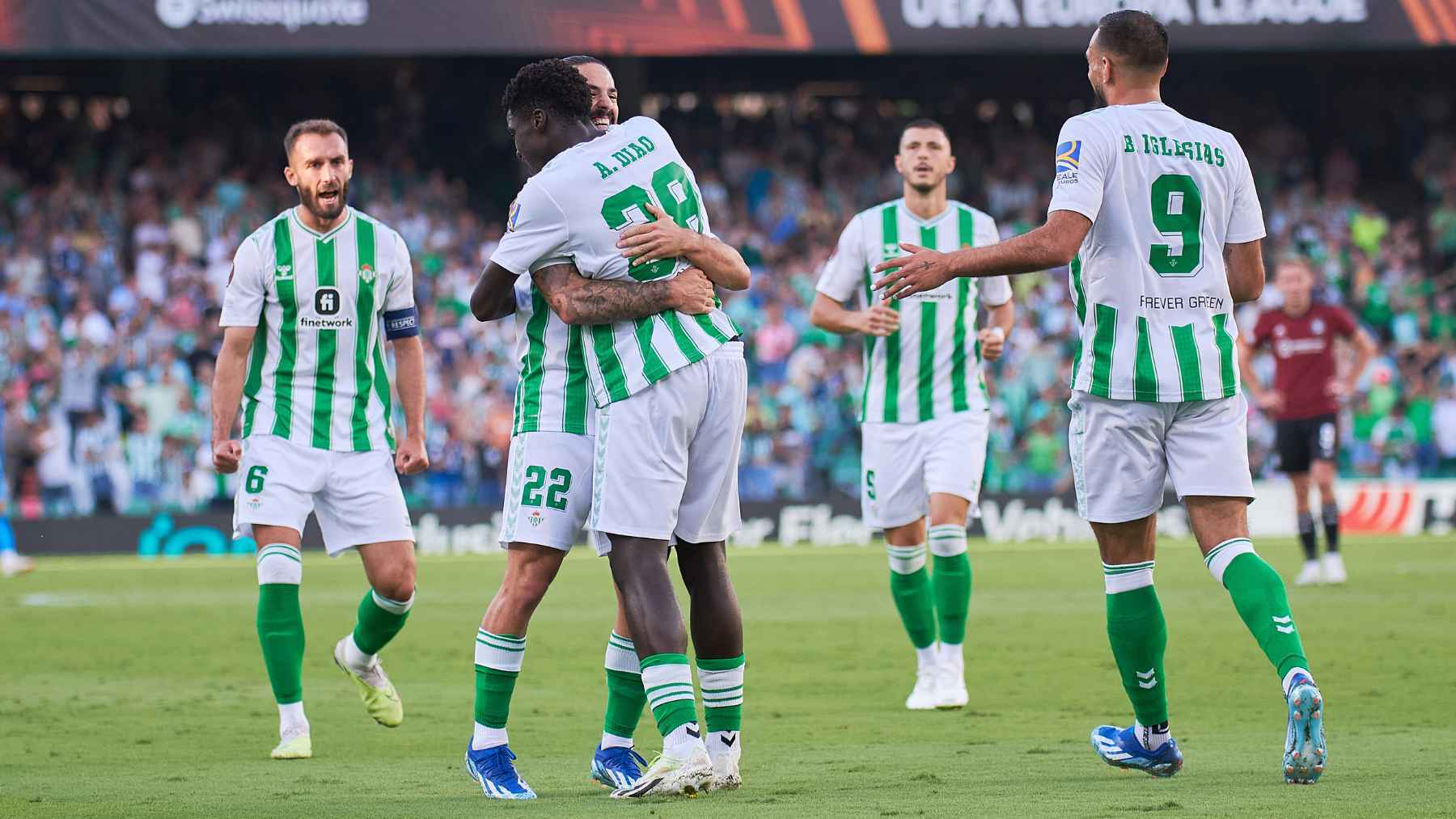 Gol de Assane Diao en el Real Betis - Sparta Praga | Salvador López Medina para El MIRA