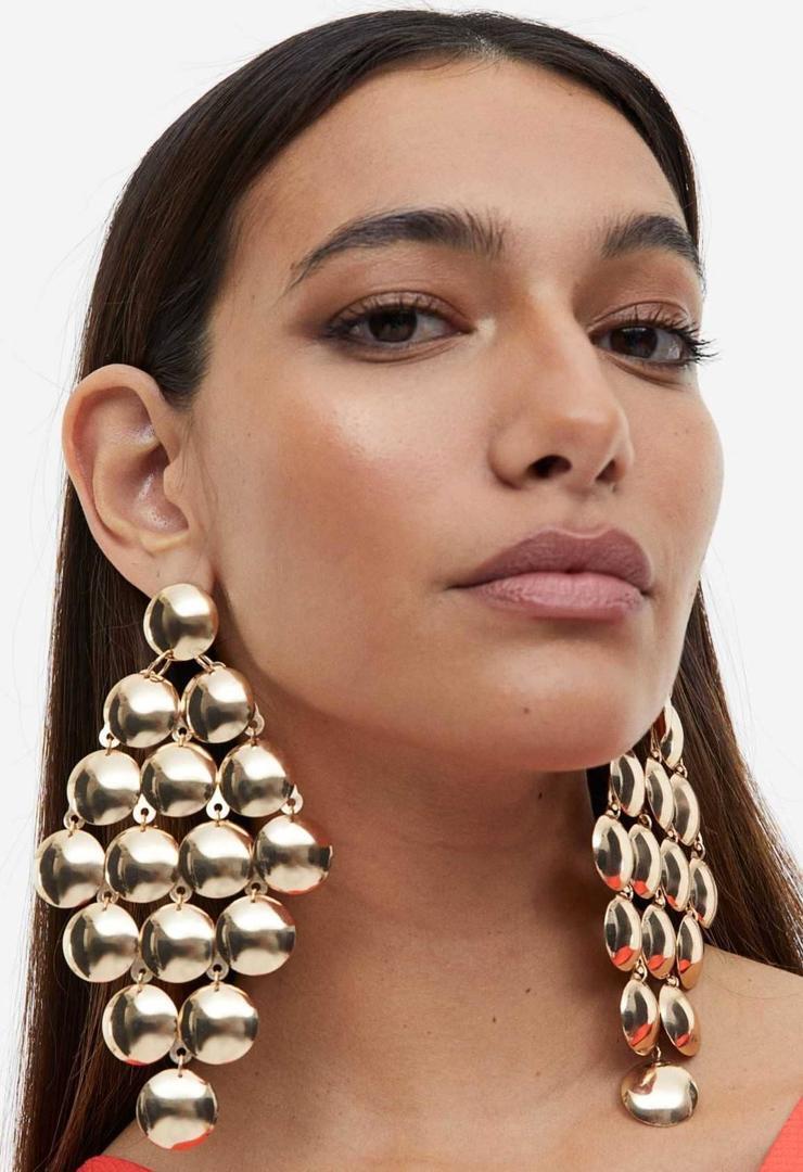 Pendientes grandes de H&M