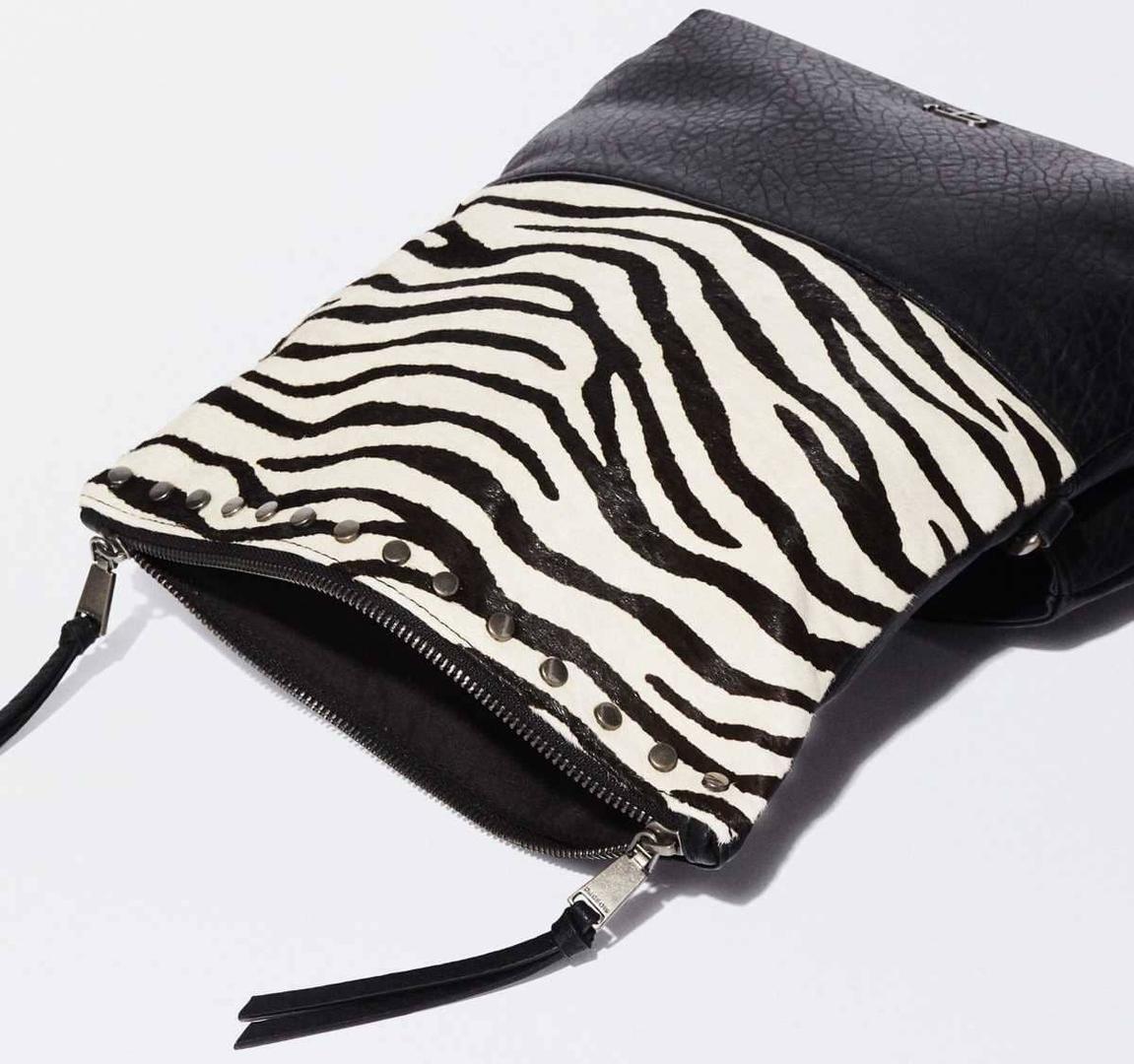 Bolso de hombro con piel estampado de Parfois