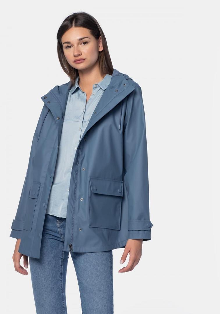 Chaqueta chubasquero liso con cremallera de mujer TEX en Carrefour