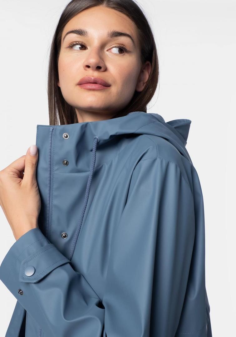 Chaqueta chubasquero liso con cremallera de mujer TEX en Carrefour