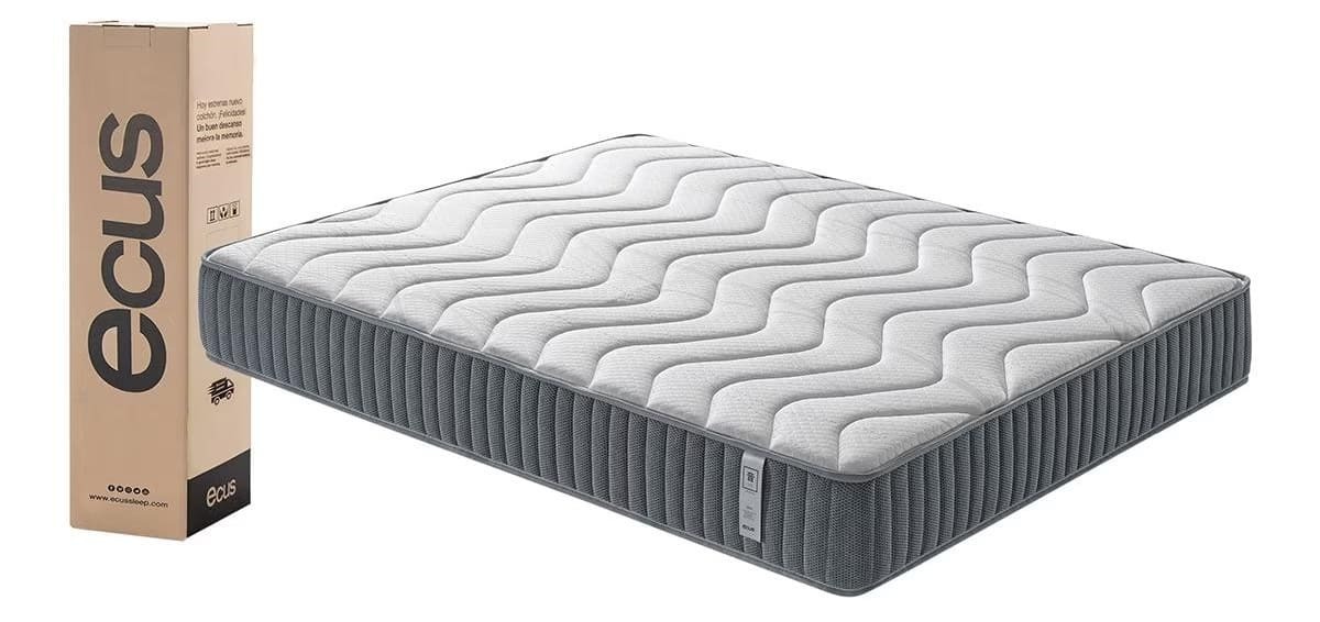 Colchón enrollado de HR y viscoelástica Umi Ecus