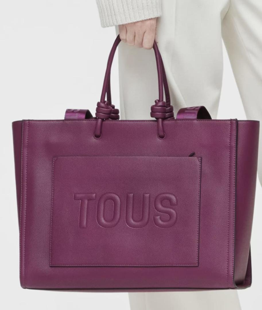 Bolso shopper grande liso modelo Amaya de Tous