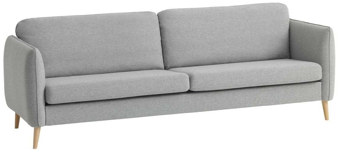 Sofá AARHUS 3 plazas tela gris claro de JYSK