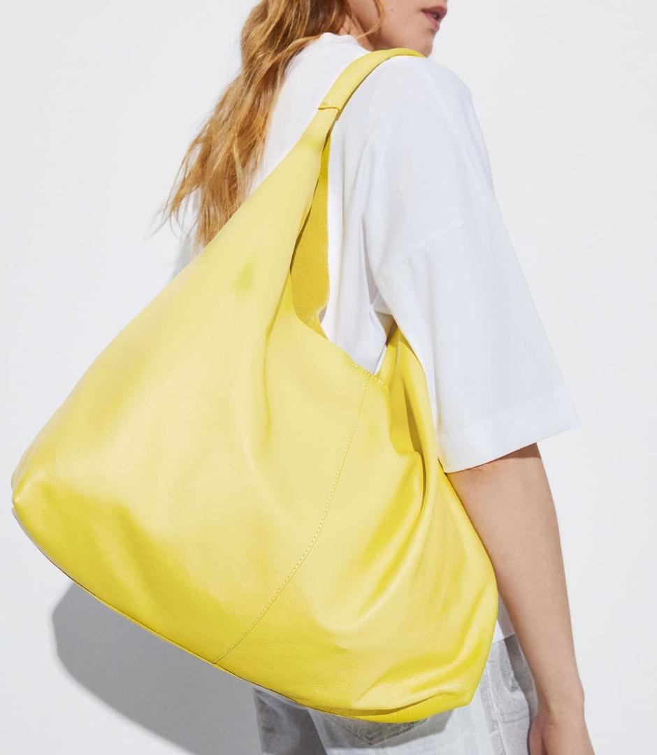 Bolso de hombro de piel tipo shopper de Parfois