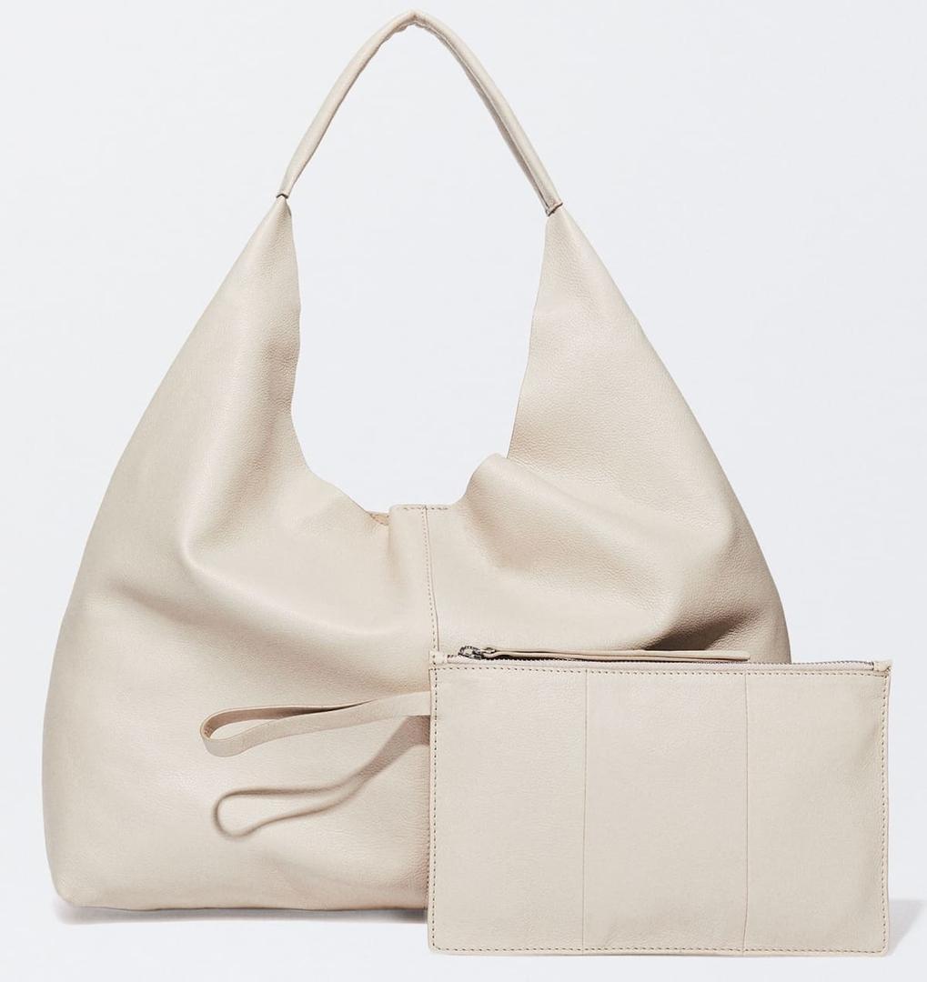 Bolso de hombro de piel tipo shopper de Parfois