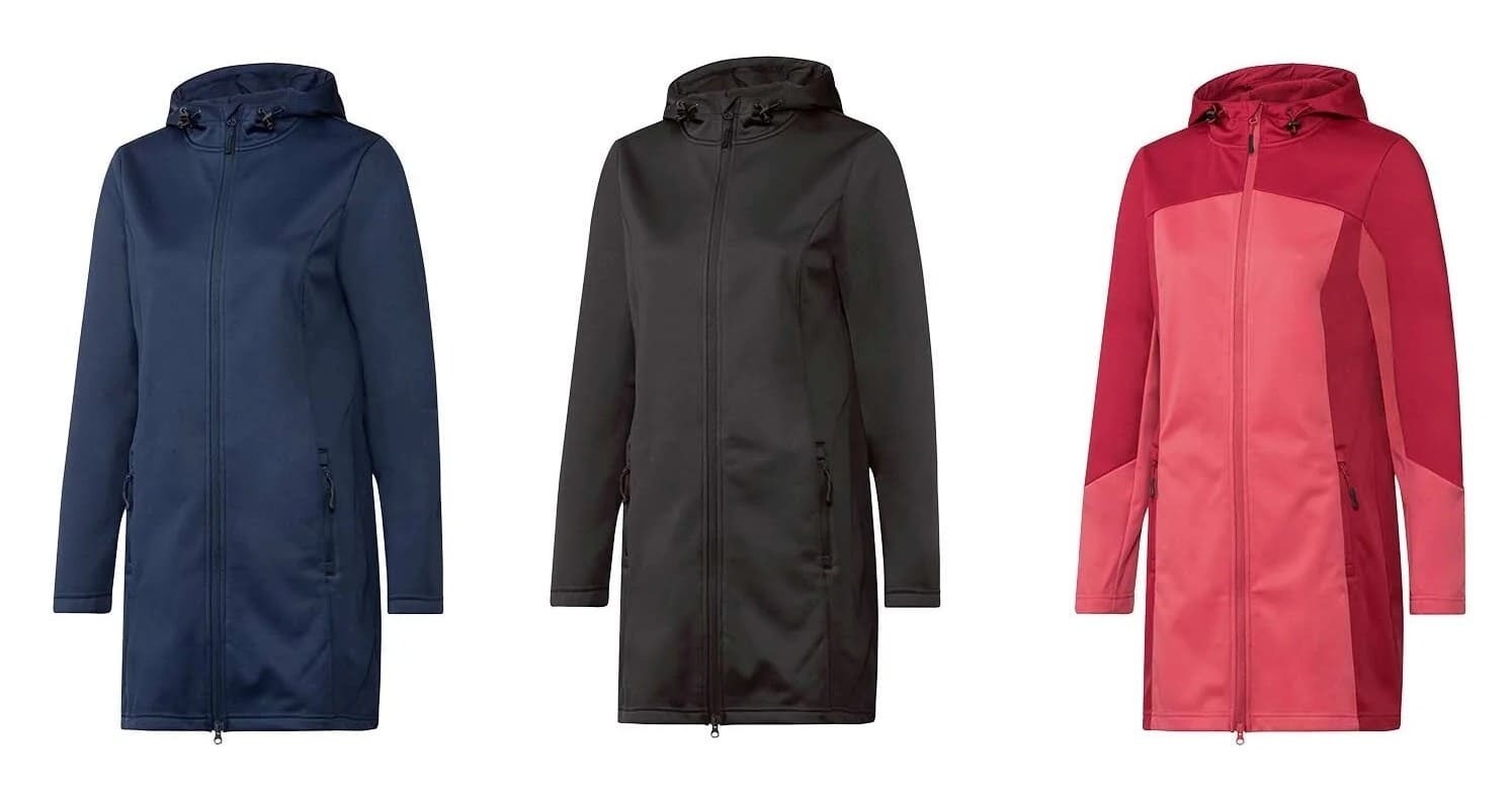 Abrigo softshell para mujer de Lidl