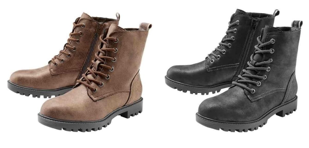 Botas modernas estilo combat Esmara