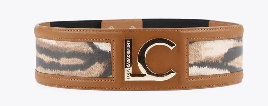 Cinturón de animal print Lola Casademunt