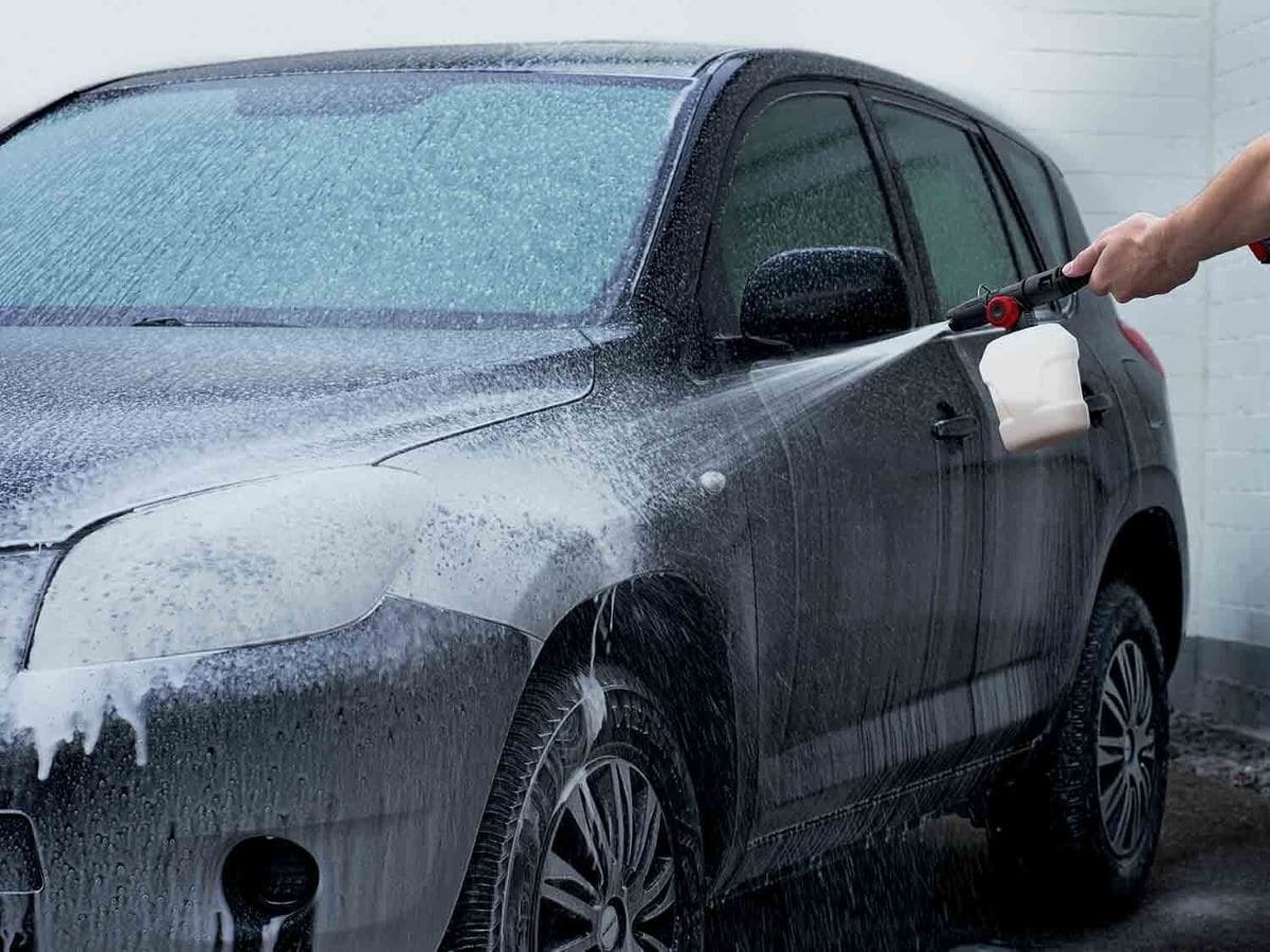 Set para limpiar el coche Parkside