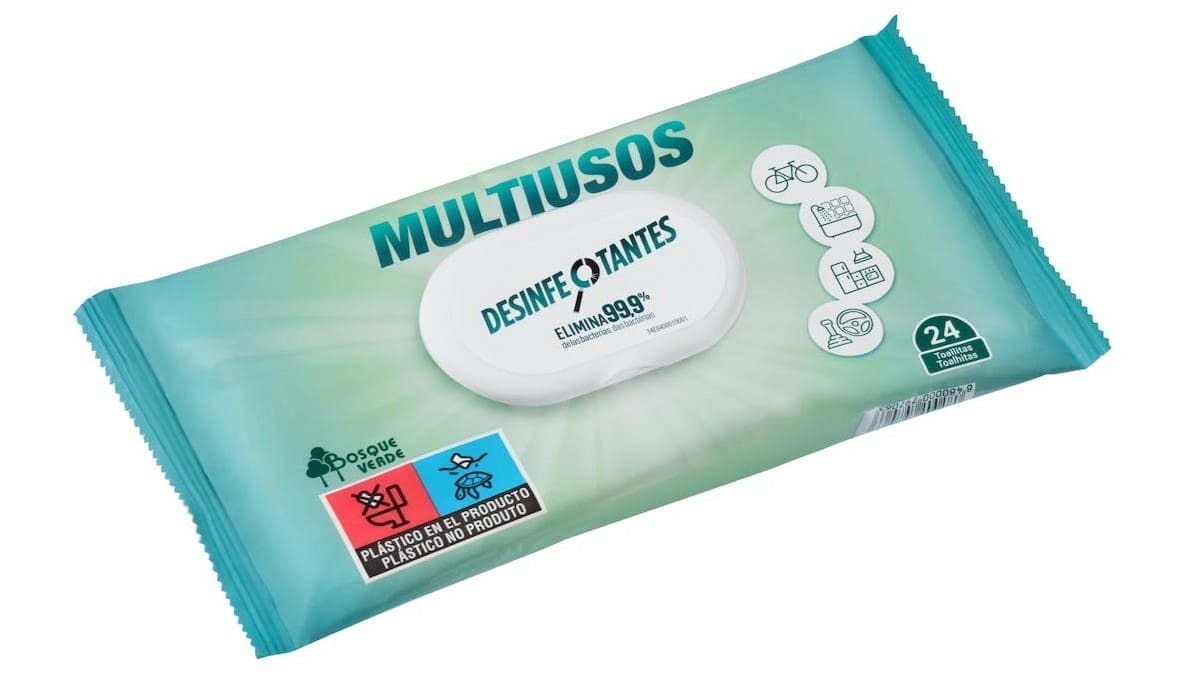 Toallitas multiusos desinfectantes
