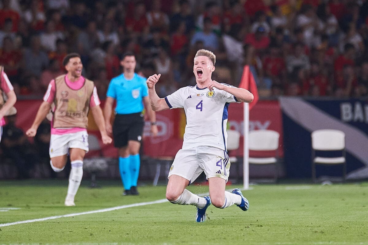 Gol de McTominay en el España - Escocia | Salvador López Medina para El MIRA