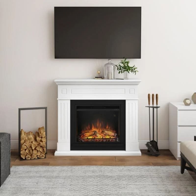 Chimenea de pared sin instalación modelo Tagu Larsen de Leroy Merlin