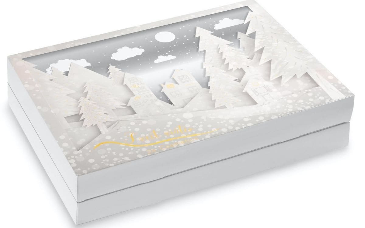 Calendario de adviento con 24 cosmeticos Sweet Winter