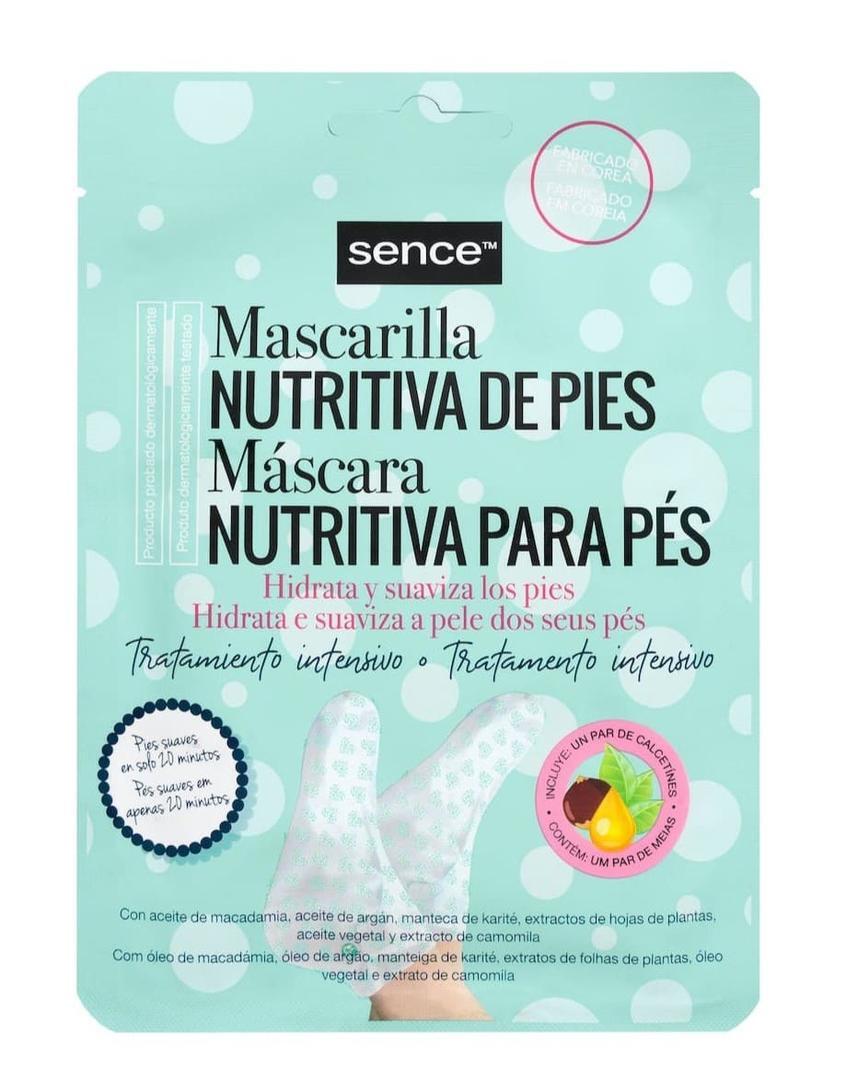 Mascarilla de pies nutritiva Sence