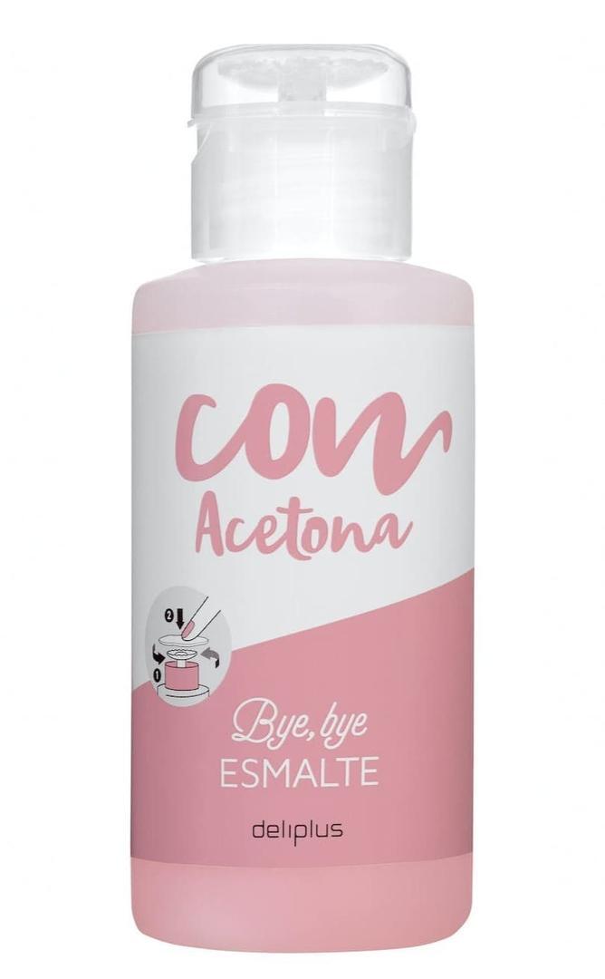 Quita esmalte con acetona Deliplus
