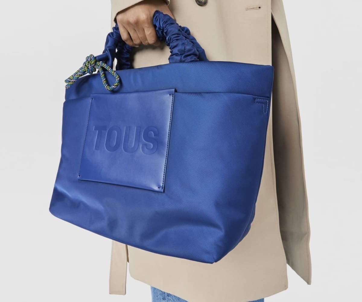 Bolso capazo modelo Marina con asa comodín de Tous