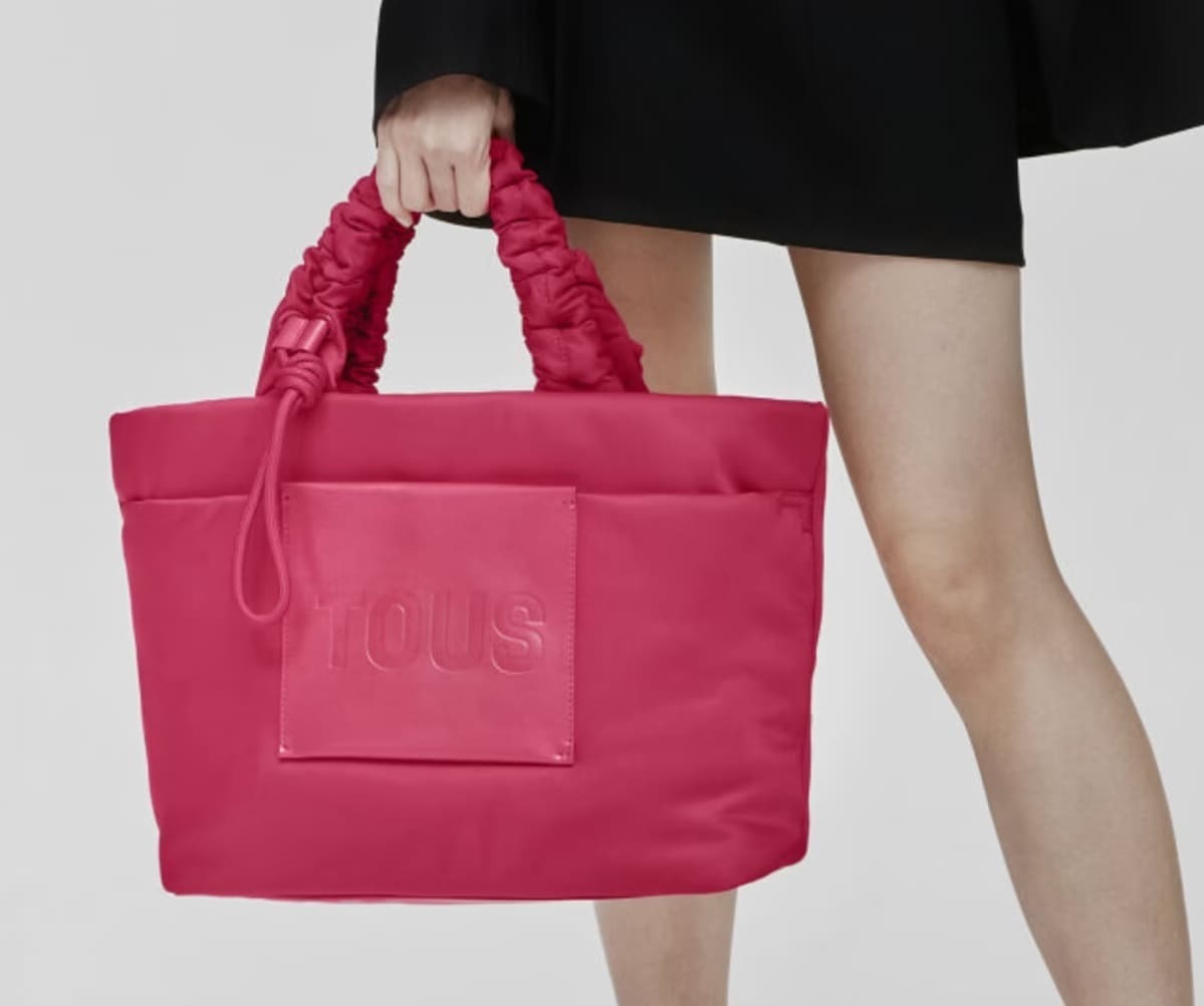 Bolso capazo modelo Marina con asa comodín de Tous