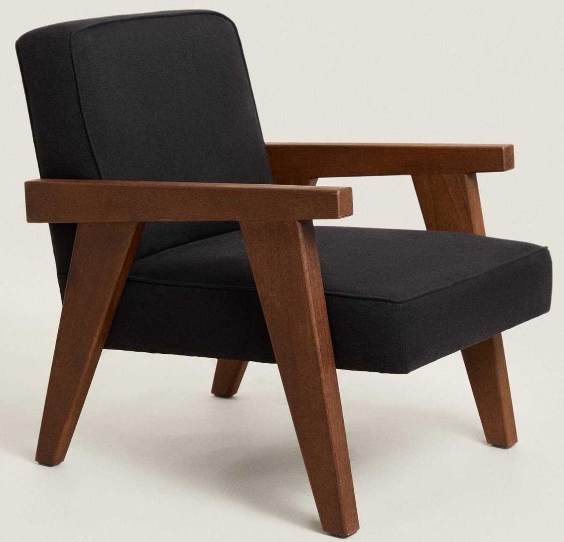 Butaca nogal tapizada Zara Home By Blasco