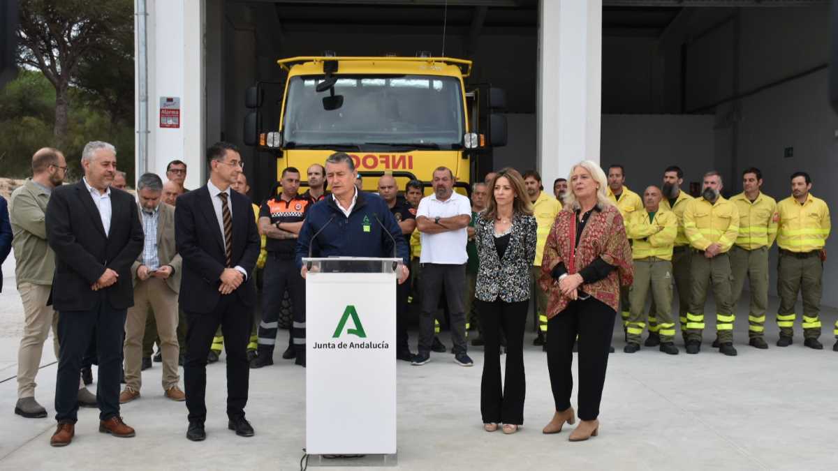 Antonio Sanz en el nuevo Subcentro de Barbate | Foto: Noelia Herrera (Jonocla) para El MIRA