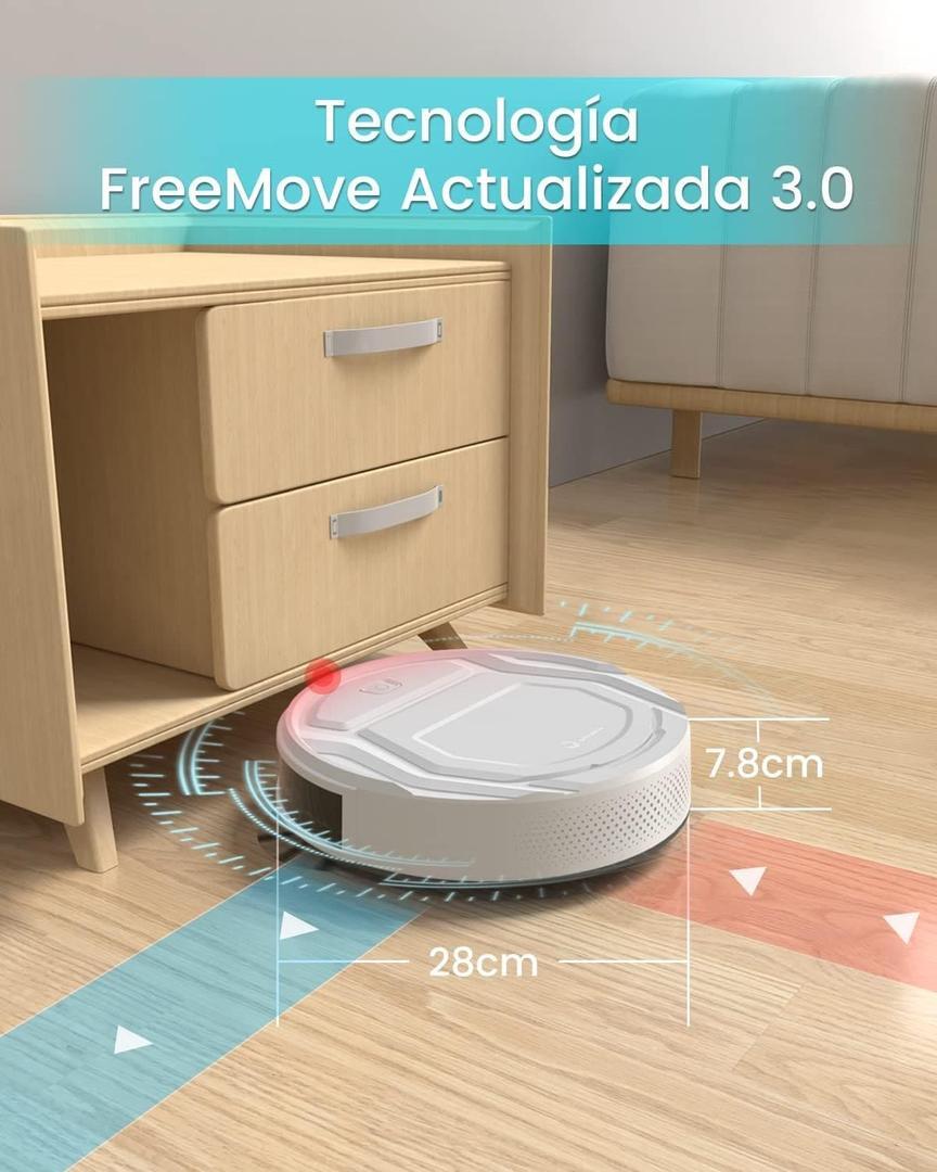 LEFANT Robot aspirador 2000Pa autorrecargable y silencioso en Amazon
