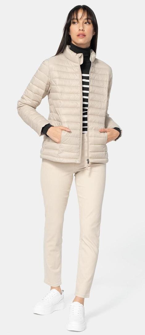 Chaqueta ultraligera repelente al agua sostenible de mujer TEX en Carrefour