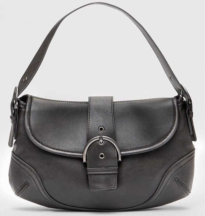Bolso hombro hebilla desgastado de Stradivarius