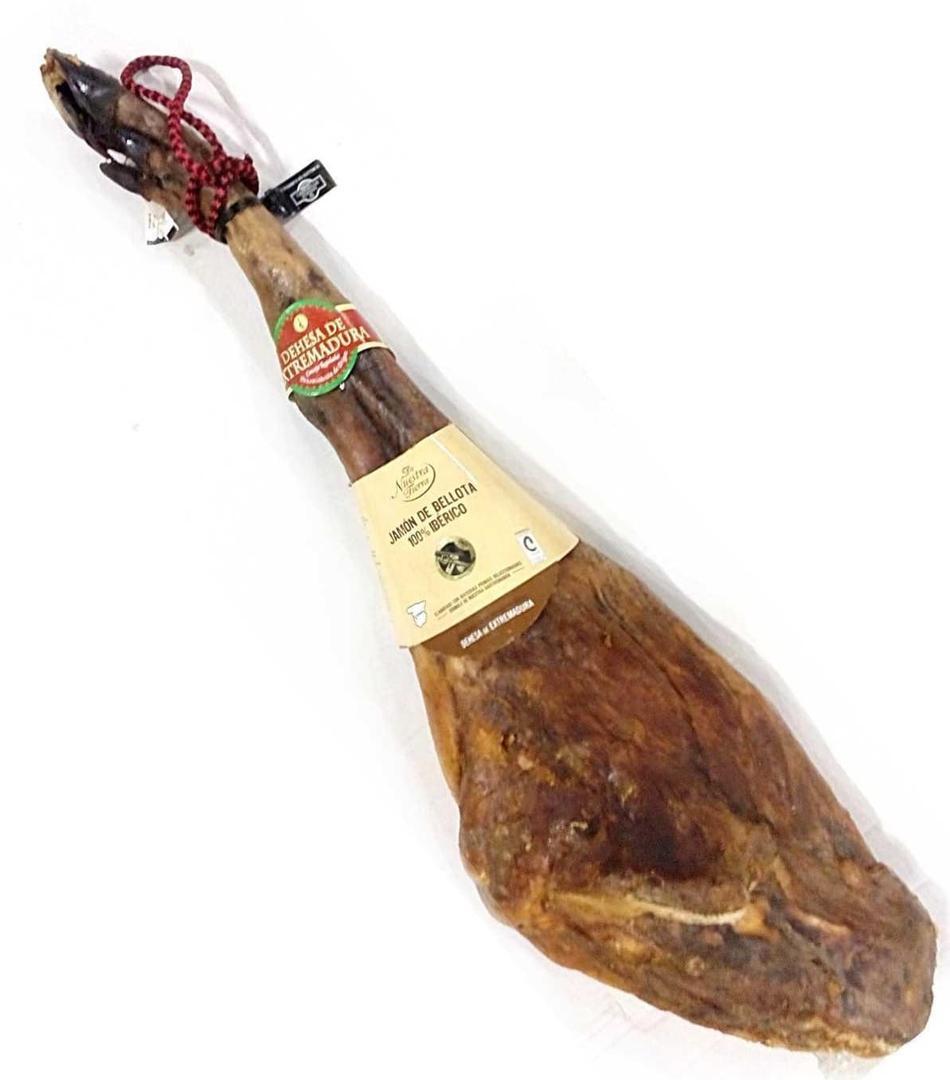 Jamón 100 ibérico de bellota extremeño en Carrefour