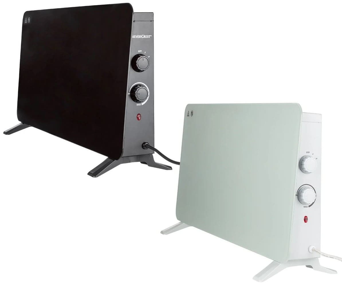 Calefactor de vidrio de 2000 W Silver Crest