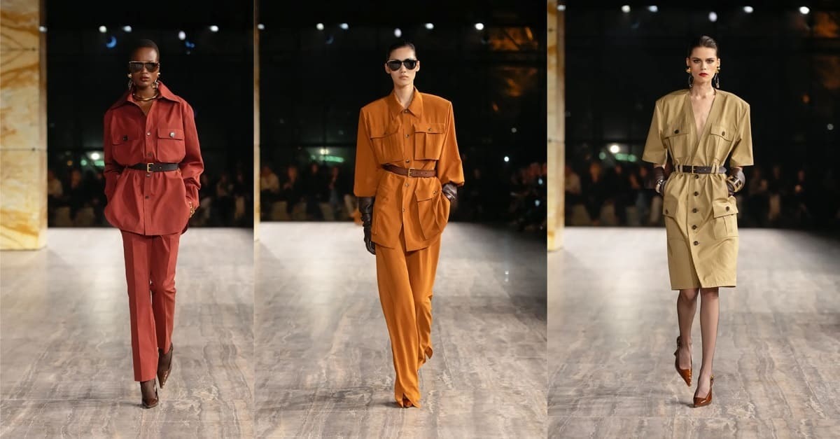 Chaqueta sahariana de Saint Laurent