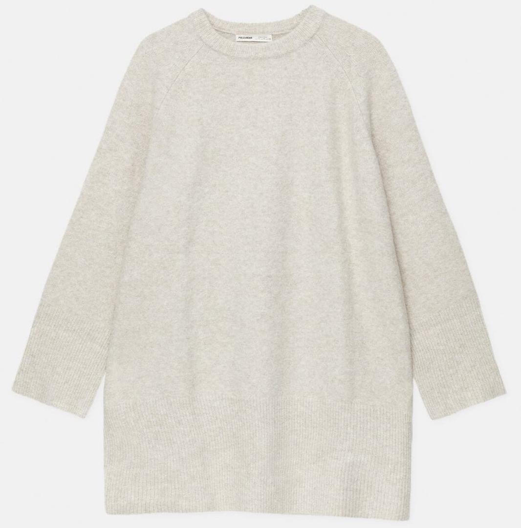 Vestido corto de punto de Pull&Bear