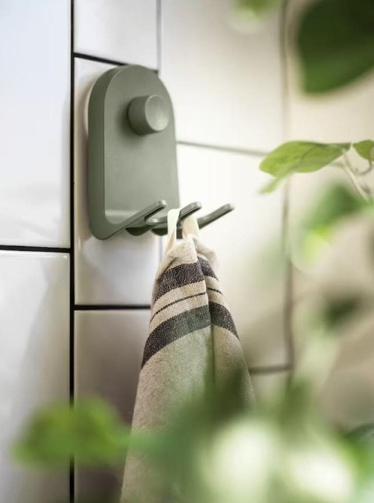 Gancho triple con ventosa ÖBONÄS