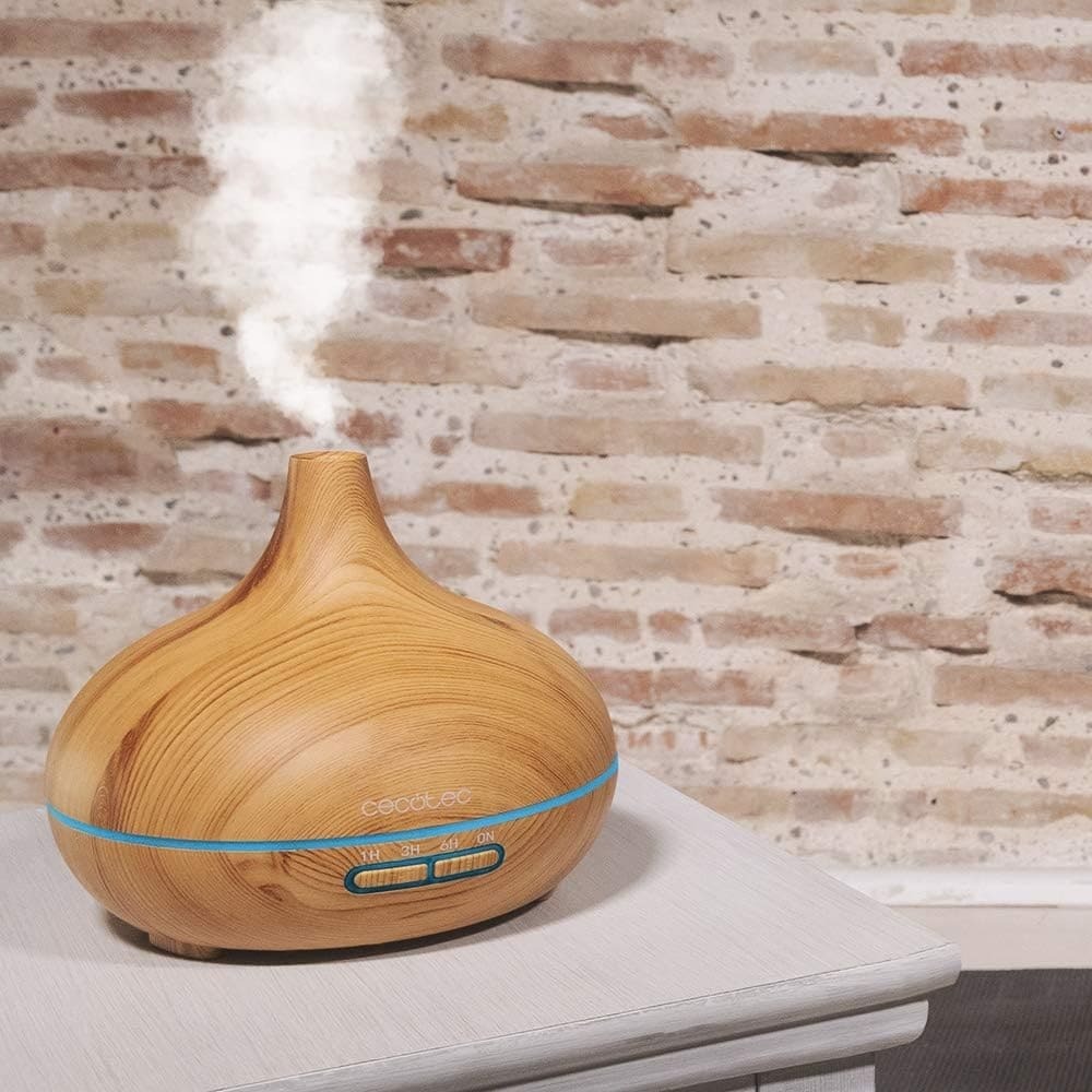 Humidificador ultrasónico y difusor de aromas con temporizador de Cecotec en Amazon