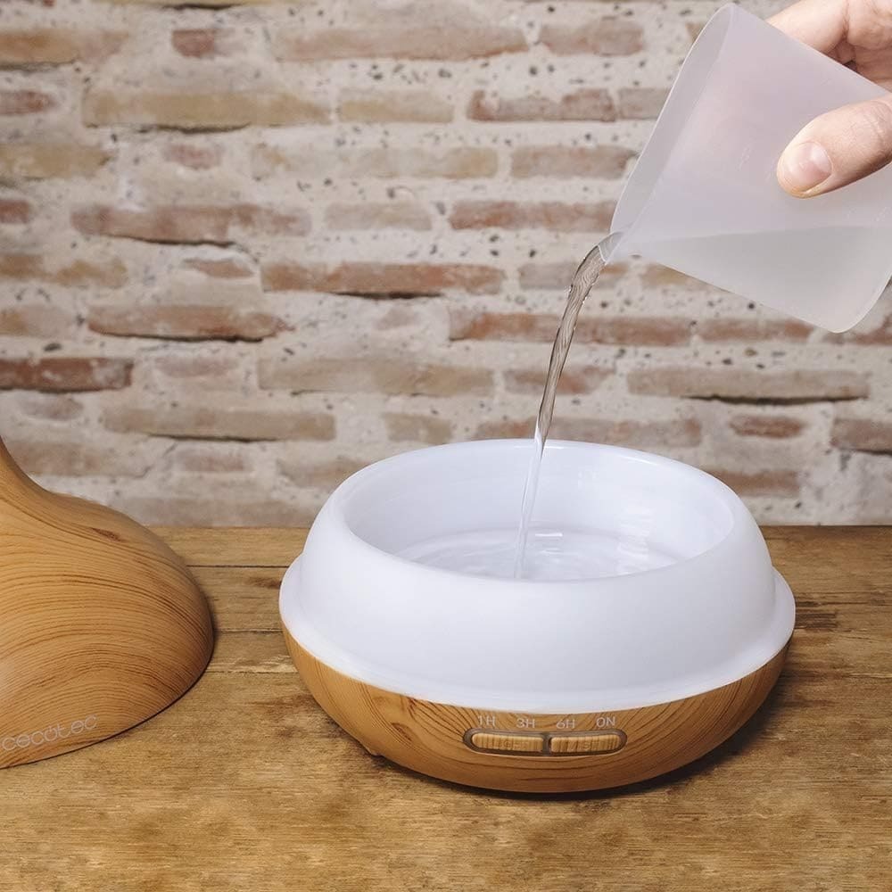 Humidificador ultrasónico y difusor de aromas con temporizador de Cecotec en Amazon