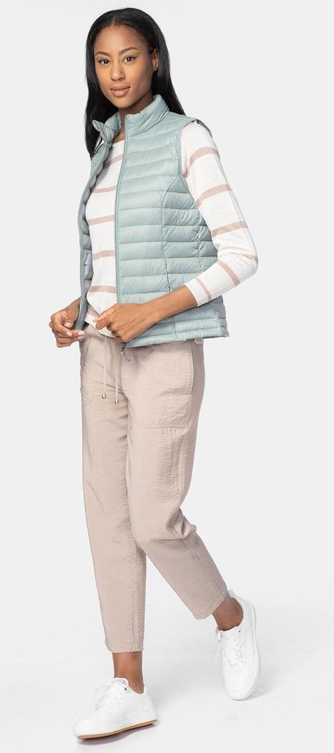 Chaleco ultraligero guateado sostenible de mujer TEX de Carrefour