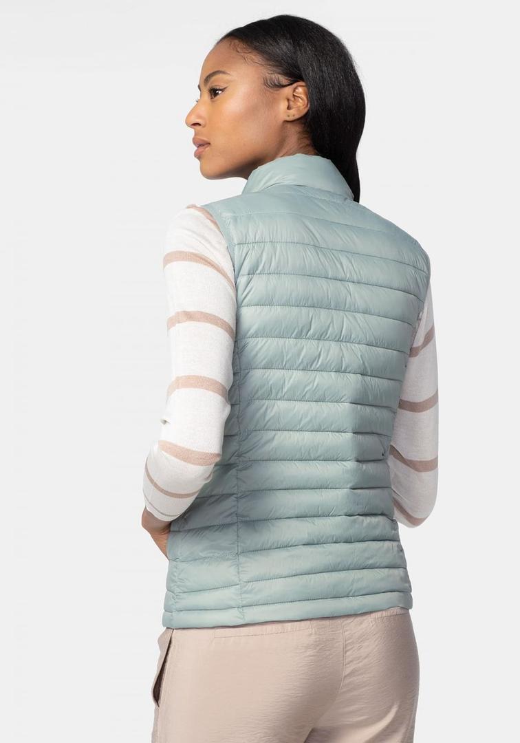 Chaleco ultraligero guateado sostenible de mujer TEX de Carrefour